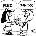 A_Black_and_White_Cartoon_Two_Kids_Talking_Baby_Talk_While_Sharing_a_Toy_Royalty_Free_Clipart_Picture_100706-174033-101053